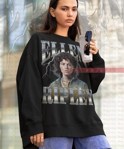 Ellen Ripley Tribute Sweater - Badass Women Alien Movie Shirt - Sigourney Weaver Quote - Retro 90s Tee