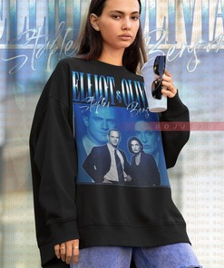Elliot Stabler Olivia Benson SVU Homage Sweatshirt - Retro 90s Vintage Sweater - Law And Order Series Fans Gift