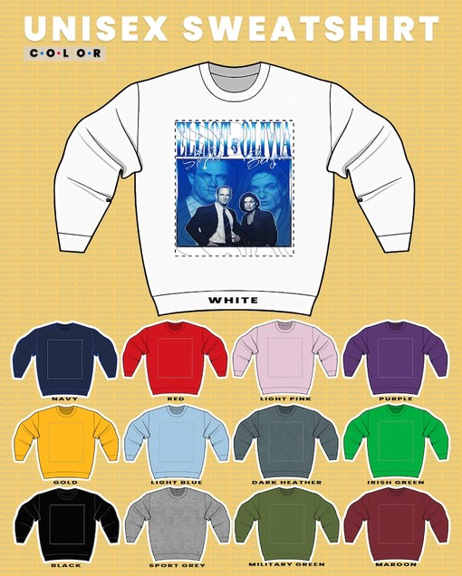 Elliot Stabler Olivia Benson SVU Homage Sweatshirt - Retro 90s Vintage Sweater - Law And Order Series Fans Gift - Image 3