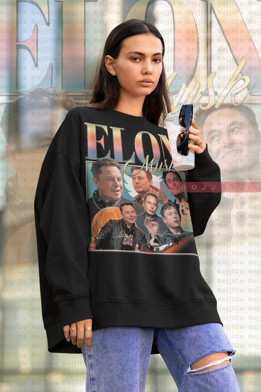 Elon Musk Dogecoin Sweater - 69 420 Design Retro T-shirt - Space Car Fan Club Shirt - Billionaire Quotes