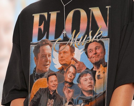 Elon Musk Dogecoin Tshirt - 69 420 Design Retro T-shirt - Space Car Fan Club Shirt - Billionaire Quote - Image 2