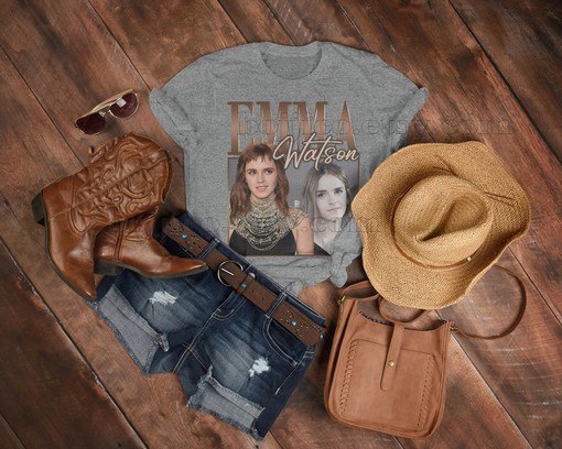 Emma Watson Homage Shirt - Vintage Movie Shirt for Women, The Bling Ring Tee - Image 4