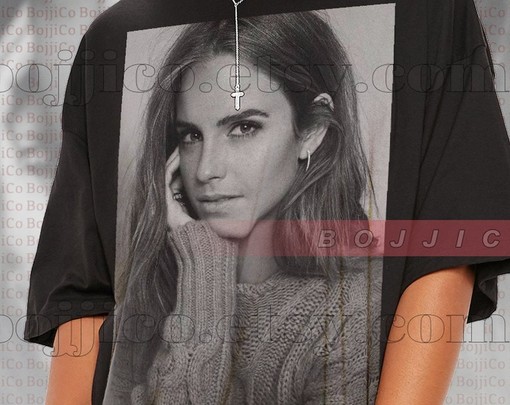Emma Watson Tee - Retro Movie Shirt for Women, Little Women and The Bling Ring Gift - Image 2