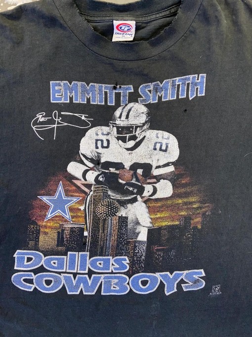 Emmitt Smith Dallas Cowboys Vintage Style 90s Player Sweatshirt T-shirt - Ideal Gift for Fans - NCAA Shirt Kids - Image 2