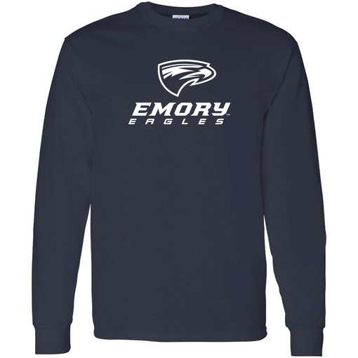 Emory Eagles Primary Logo Licensed NCAA University State University Shirt Sweatshirt Pullover Hoodie