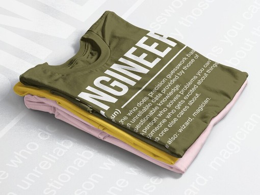 Engineering Noun Graduating Gift Tee for Engineer Teacher - Image 4