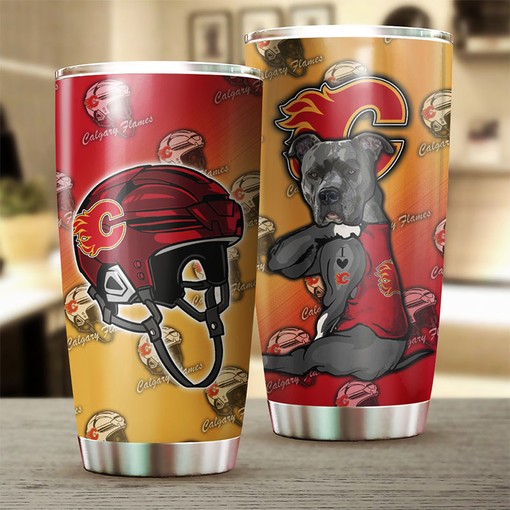 Enjoy Your Drink with Your Dog and This NHL Tumbler 20 oz, with Fashion Tumblers