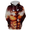 Eren Yeager Custom 3D Hoodie - Attack on Titan Anime All Over Print