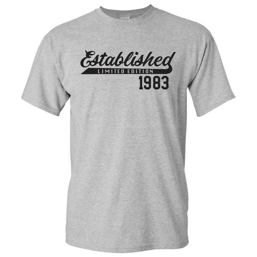 Established 1983 Vintage Retro NCAA Shirt Sweatshirt Pullover Hoodie Reprinted Gifts