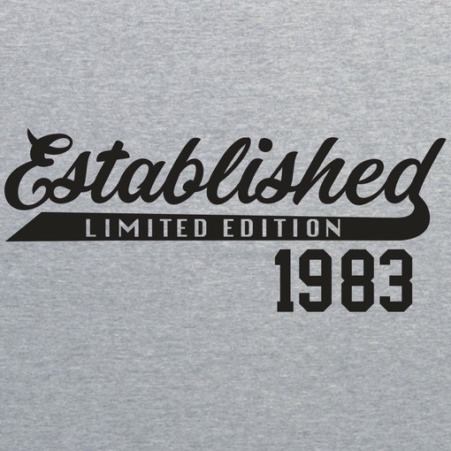 Established 1983 Vintage Retro NCAA Shirt Sweatshirt Pullover Hoodie Reprinted Gifts - Image 2