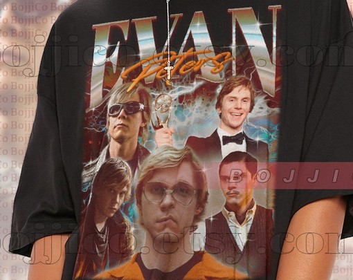 Evan Peters Retro 90s Sweater, Vintage Movie Shirts, Classic Movie T Shirts, Film T-Shirt, Evan Peters Merchandise - Image 2