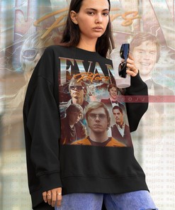 Evan Peters Retro 90s Sweatshirt, Updated Fan Homage Sweater