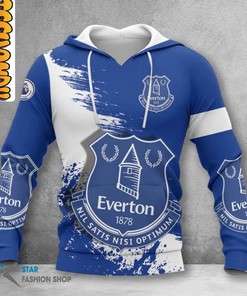 Everton FC All Over Print 3D Hoodie for Toffees Fans