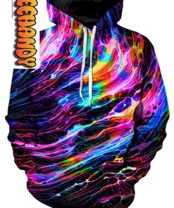 Explore the Unknown with Hyperspace Custom All Over Print 3D Hoodie