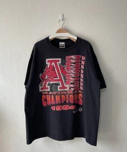 Fan Gift - Vintage 1994 Arkansas Razorbacks Tee Sweatshirt Hoodie, Sport Shirts Girls