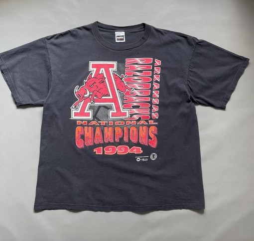 Fan Gift - Vintage 1994 Arkansas Razorbacks Tee Sweatshirt Hoodie, Sport Shirts Girls - Image 2