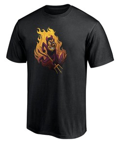 Fanatics Vintage Arizona State Sun Devils Midnight Mascot Team T-Shirt