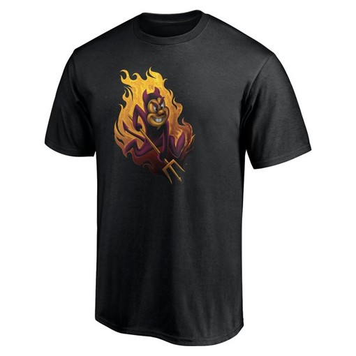 Fanatics Vintage Arizona State Sun Devils Midnight Mascot Team T-Shirt