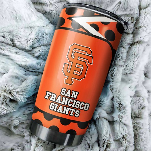 Fanatics with Custom MLB Logo - San Francisco Giants MLB Tumbler with Tumbler Gift for Fans and Baseball Tumbler Ideas
