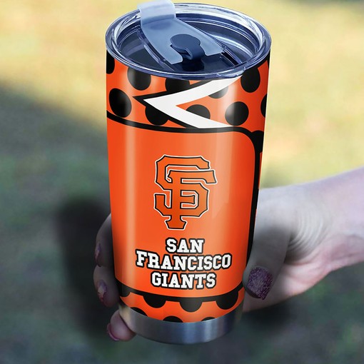 Fanatics with Custom MLB Logo - San Francisco Giants MLB Tumbler with Tumbler Gift for Fans and Baseball Tumbler Ideas - Image 2