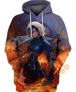 Fate Grand Order Jeanne D'arc Alter 3D Hoodie - Men's All Over Print Hoodies for Women