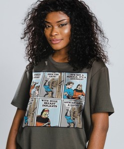 Female Ahead! Open The Gate in Funny Meme Unisex Shirt - Featuring Possums, Opossums Memes, and Trash Eating Possum Tee