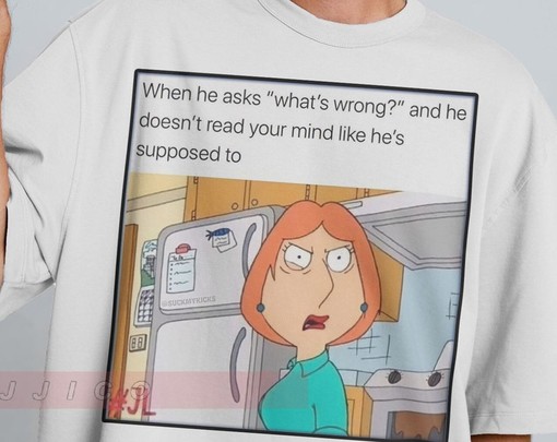 Feminist Meme Unisex Shirt with Funny Mind Quote - Image 2