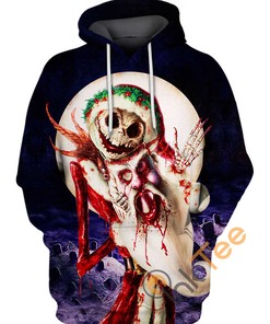 Festive Christmas Jack 3D Hoodie - Men's All Over Print Hoodies