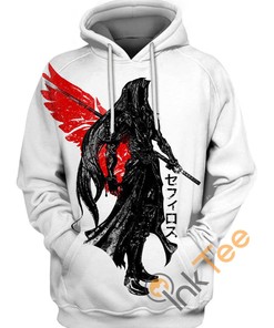 Final Fantasy Villain Sephiroth 3D Hoodie - Men's 3D Printed Hoodies