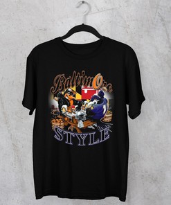 Find the Perfect Unisex Black Baltimore Orioles and Ravens T-Shirt Here, State University Shirt