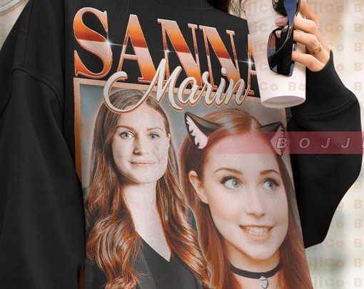 Finland's Youngest Prime Minister Sweatshirt, Nato Finland Political Shirt - Image 4