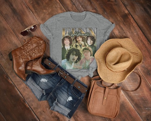 Finn Wolfhard Fan Tee - Vintage Retro Unisex Tee for Fans of this Talented Actor - Image 3