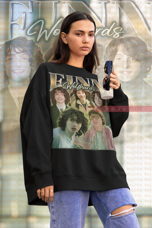 Finn Wolfhard Retro Tee - Vintage Movie Shirt for Kids, Finn Wolfhard Homage