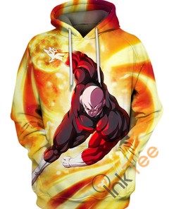 Fire Power Jiren Dragon Ball 3D Hoodie - Men's All Over Print Zip Up Hoodies