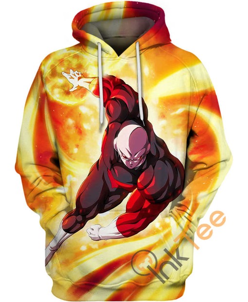 Fire Power Jiren Dragon Ball 3D Hoodie - Men's All Over Print Zip Up Hoodies