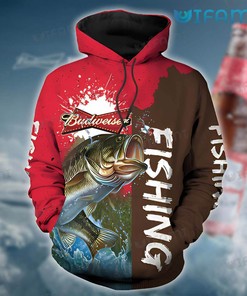 Fishing Budweiser All Over Print 3D Hoodie - Gift