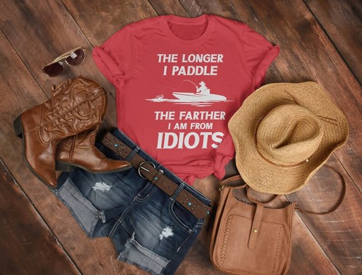 Fishing Shirt, Funny Fisherman Paddler Unisex Tee, I'm A Hooker On The Weekends Shirt, Fishing Game Tshirt - Image 3