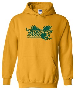 Fitchburg Falcons Primary And Arch Logo NCAA Shirt, Sweatshirt Hoodie For Fans