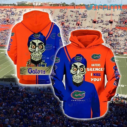 Florida Gators 3D All-Over Print Hoodie US Flag Punisher Skull Gift