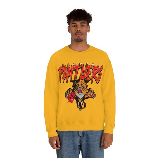 Florida Panthers HALLOWEEN Retro NHL Sweatshirt, Hoodie, T-Shirt - Ideal Gifts for Fans of NCAA Shirts - Image 3