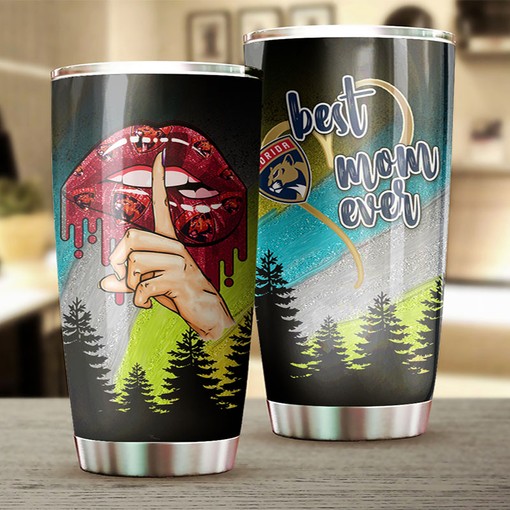 Florida Panthers NHL Tumbler NHL Logo Best Mom Ever Tumbler for Dedicated Fans, Perfect for Personalized Tumblers