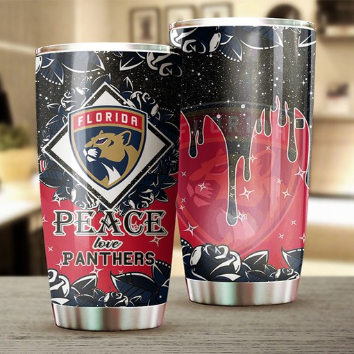 Florida Panthers NHL Tumbler - Support Your Team and Keep Calm - Image 2