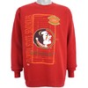 Florida State Seminoles Crew Neck Sweatshirt, 1990s Vintage American Football Shirt - Perfect Gift for Dad