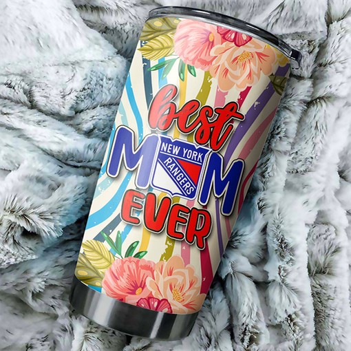 Flowers for Best Mom - New York Rangers NHL Tumbler