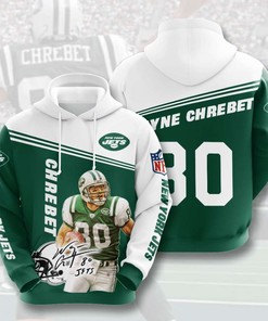 Fly High with All-Over Print New York Jets 3D Hoodie for Men