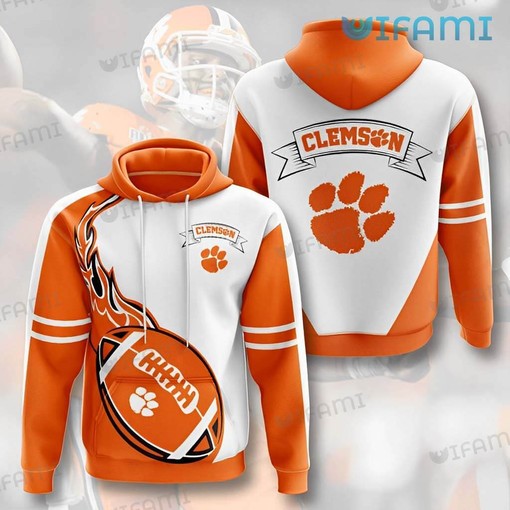 Football Clemson Tigers 3D Hoodie All Over Print for Men and Women