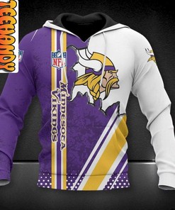 Football Fans - Get the Minnesota Vikings 3D Hoodie Now!