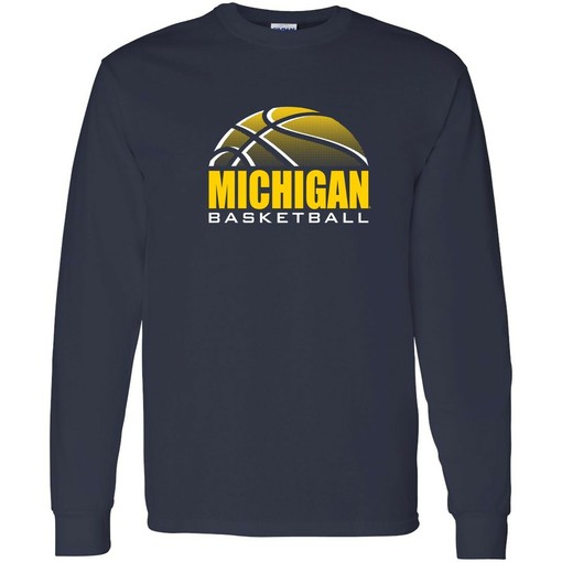 Football season never looked better with this Michigan Wolverines Football Block Crewneck Shirt