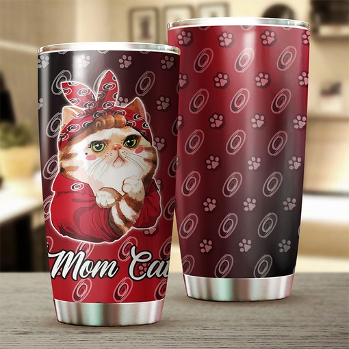 For Cat Moms Everywhere - Carolina Hurricanes NHL Tumbler - Image 2