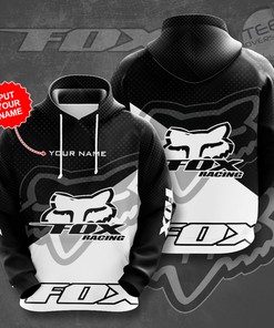 Fox Racing All Over Print 3D Hoodie for Maximum Rider Style